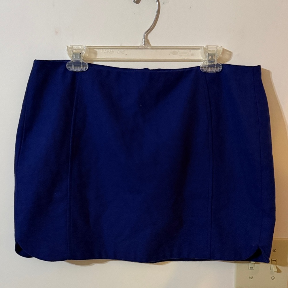 Banana Republic Deep Blue Mini Skirt